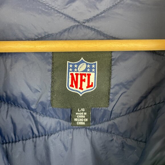 Seattle Seahawks NFL Down Puffer Jacket - Picture 9 of 10